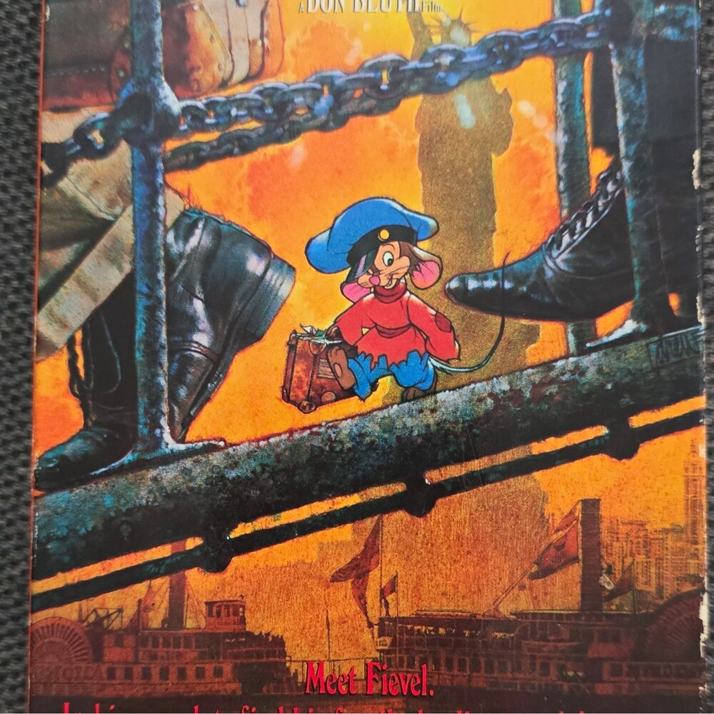An American Tail VHS  Full Screen G 1986
